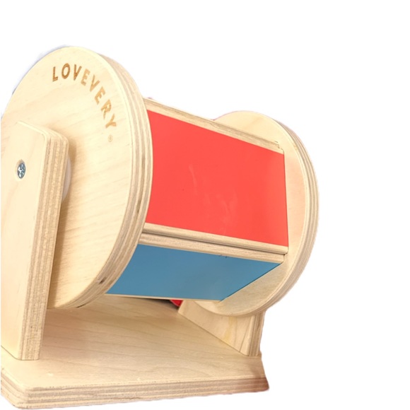 Lovevery Spinning Montessori Wheel Toy - Picture 2 of 2